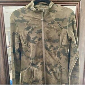 lululemon athletica Green Camouflage Utility Jacket